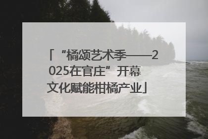 “橘颂艺术季——2025在官庄”开幕 文化赋能柑橘产业