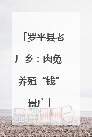 罗平县老厂乡：肉兔养殖“钱”景广