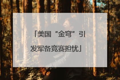 美国“金穹”引发军备竞赛担忧