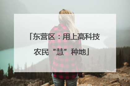 东营区：用上高科技 农民“慧”种地