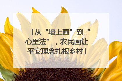 从“墙上画”到“心里法”，农民画让平安理念扎根乡村