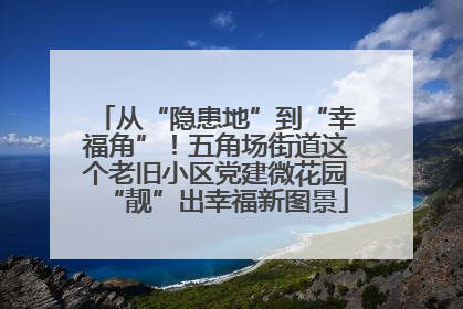 从“隐患地”到“幸福角”！五角场街道这个老旧小区党建微花园“靓”出幸福新图景