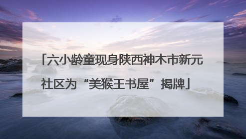 六小龄童现身陕西神木市新元社区为“美猴王书屋”揭牌