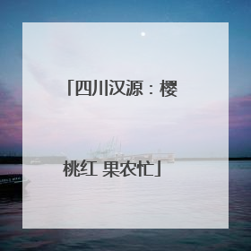 四川汉源：樱桃红 果农忙
