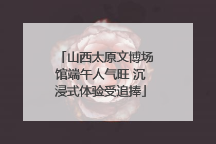 山西太原文博场馆端午人气旺 沉浸式体验受追捧