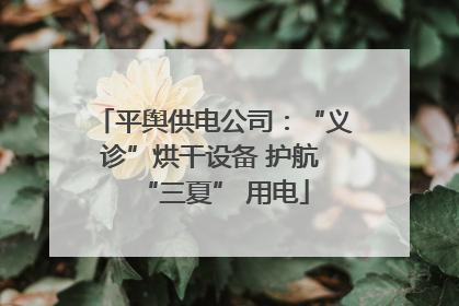 平舆供电公司：“义诊”烘干设备 护航 “三夏” 用电