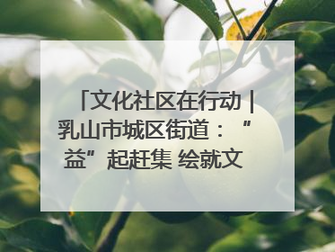 文化社区在行动｜乳山市城区街道：“益”起赶集 绘就文化社区新图景