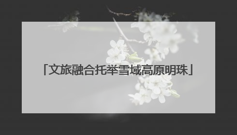 文旅融合托举雪域高原明珠
