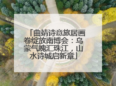 曲靖诗意旅居画卷绽放南博会：乌蒙气魄汇珠江，山水诗城启新章