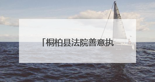 桐柏县法院善意执行显温度 助力小微企业追回拖欠租金