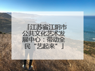 江苏省江阴市公共文化艺术发展中心：带动全民“艺起来”
