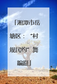 湘潭市岳塘区：“村规民约”舞蹁跹