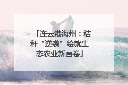连云港海州：秸秆“逆袭”绘就生态农业新画卷