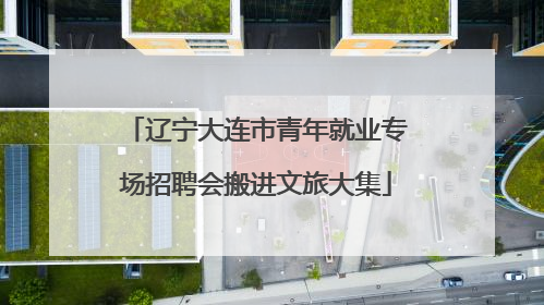辽宁大连市青年就业专场招聘会搬进文旅大集