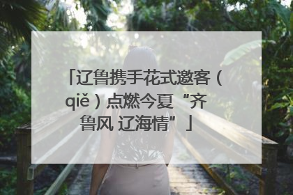 辽鲁携手花式邀客（qiě）点燃今夏“齐鲁风 辽海情”