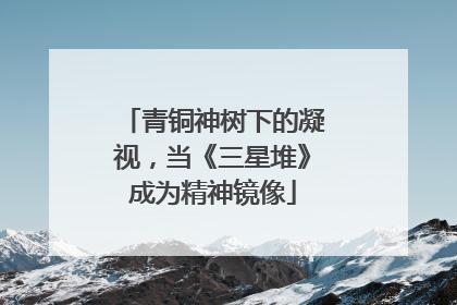 青铜神树下的凝视，当《三星堆》成为精神镜像
