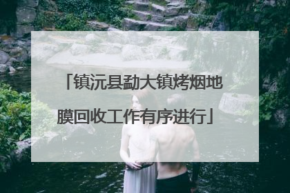 镇沅县勐大镇烤烟地膜回收工作有序进行