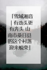 雪域湘音｜有劲头更有奔头 山南市桑日县的这个村落迎来蜕变