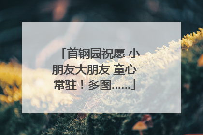 首钢园祝愿 小朋友大朋友 童心常驻！多图……