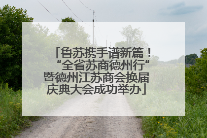 鲁苏携手谱新篇！“全省苏商德州行”暨德州江苏商会换届庆典大会成功举办