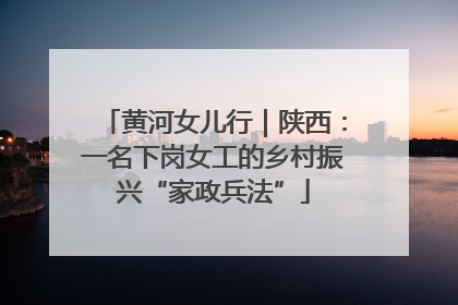 黄河女儿行｜陕西：一名下岗女工的乡村振兴“家政兵法”