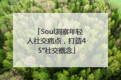 Soul洞察年轻人社交痛点，打造45°社交概念